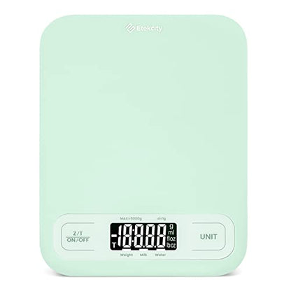 Digital Food Kitchen Scale - Grams & Ounces for Baking, Cooking, Keto