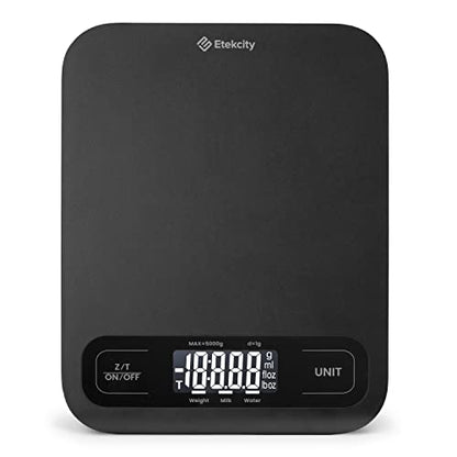 Digital Food Kitchen Scale - Grams & Ounces for Baking, Cooking, Keto