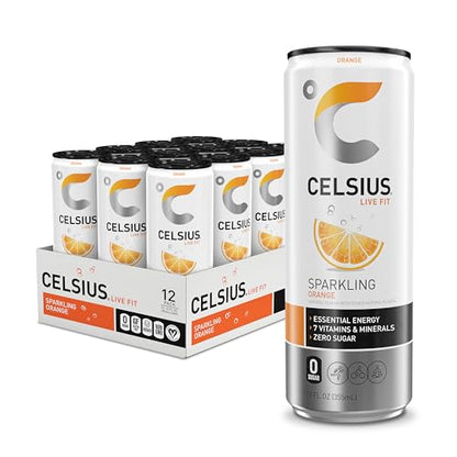 CELSIUS Assorted Flavors Variety Pack - 12 Fl Oz Functional Energy Drinks