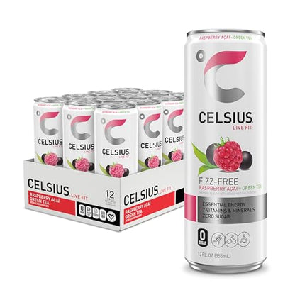 CELSIUS Assorted Flavors Variety Pack - 12 Fl Oz Functional Energy Drinks