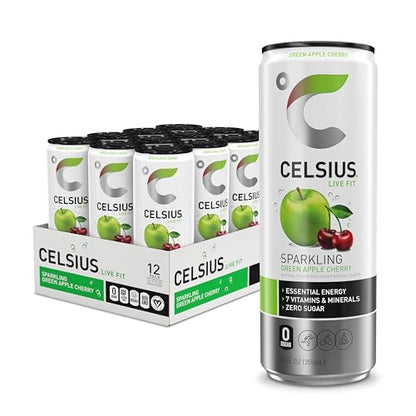 CELSIUS Assorted Flavors Variety Pack - 12 Fl Oz Functional Energy Drinks