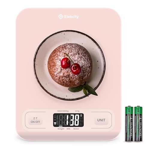 Digital Food Kitchen Scale - Grams & Ounces for Baking, Cooking, Keto