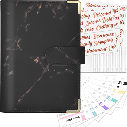 Budget Binder with Cash Envelopes - A6 Money Organizer & Stickers