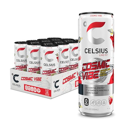 CELSIUS Assorted Flavors Variety Pack - 12 Fl Oz Functional Energy Drinks