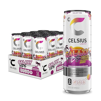 CELSIUS Assorted Flavors Variety Pack - 12 Fl Oz Functional Energy Drinks