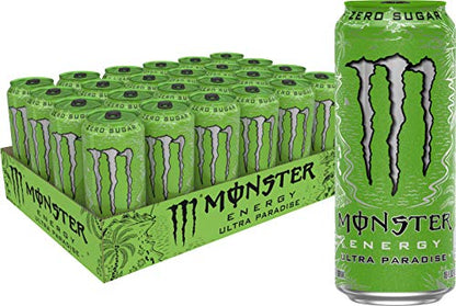 Monster Energy Zero Ultra, Sugar Free Energy Drink, 16 Fl oz (Pack of 15)