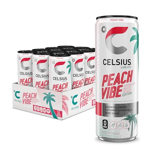 CELSIUS Assorted Flavors Variety Pack - 12 Fl Oz Functional Energy Drinks