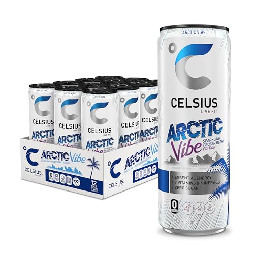 CELSIUS Assorted Flavors Variety Pack - 12 Fl Oz Functional Energy Drinks