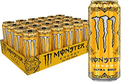 Monster Energy Zero Ultra, Sugar Free Energy Drink, 16 Fl oz (Pack of 15)