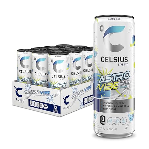 CELSIUS Assorted Flavors Variety Pack - 12 Fl Oz Functional Energy Drinks