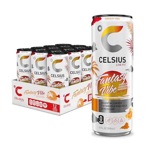 CELSIUS Assorted Flavors Variety Pack - 12 Fl Oz Functional Energy Drinks