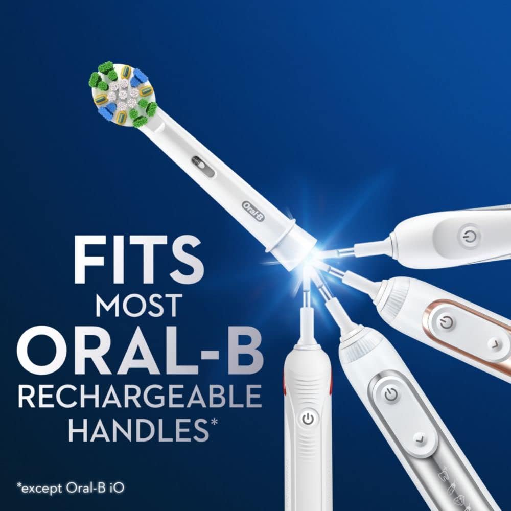 Oral-B FlossAction Electric Toothbrush Replacement Heads, 5 Count