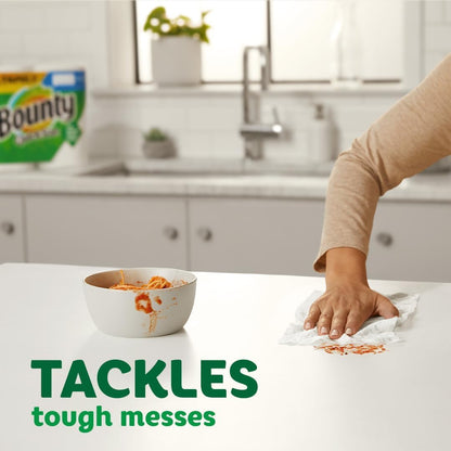 Quick Size Paper Towels - 8 Family Rolls, Equivalent to 20 Regular Rolls